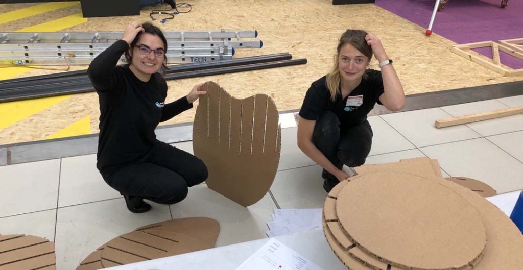 project change university of east anglia mammoth production bureau spatial and set design team designing and constructing exhibition stand