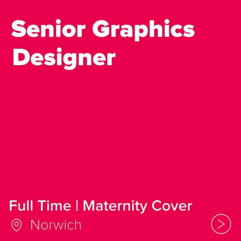 careers norfolk norwich senior graphics designer
