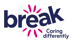 break caring differently charity logo