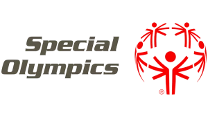 special olympics logo grey and red